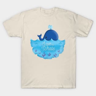 Save the Whale T-Shirt